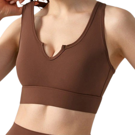 Paddock Bra in Brown