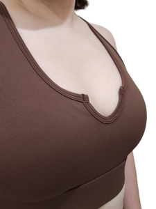 Paddock Bra in Brown